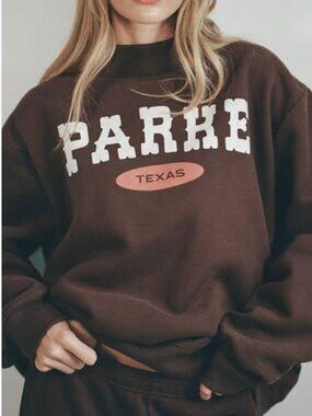 PARKE Texas Signature Mockneck in Cowboy Brown S/M